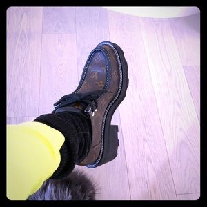 Louis Vuitton platform shoes